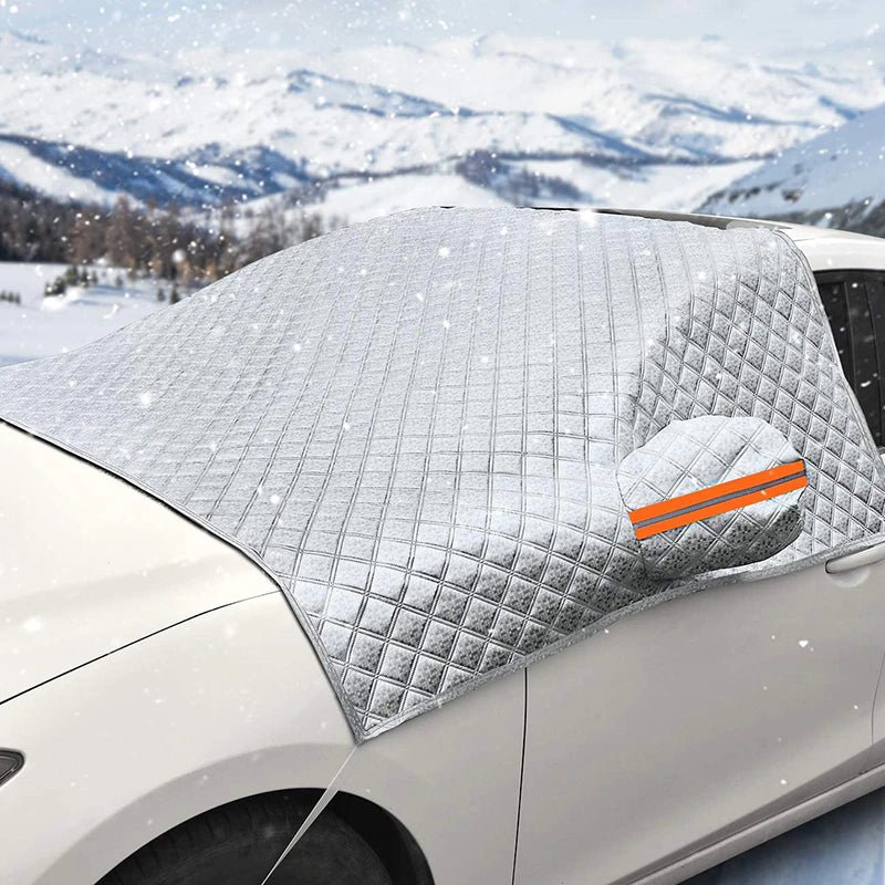 SnowOff - Effektiv snø- og isbeskyttelse for bilvinduet